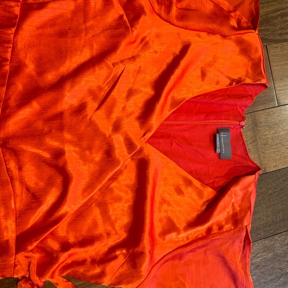 Beautiful and never worn ruby red romper from Anthropologie - Picture 2 of 3